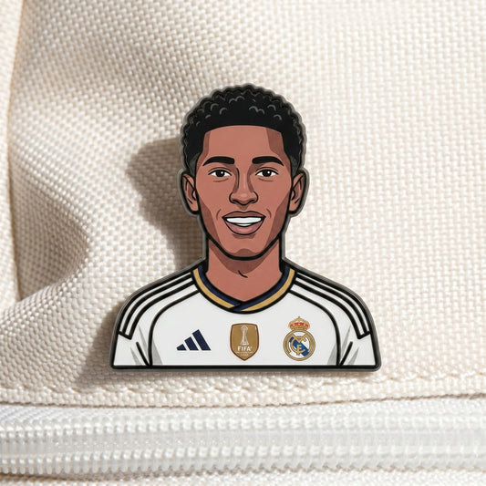 Jude Bellingham Rising Star Metal Enamel Pin Badge – Limited Edition