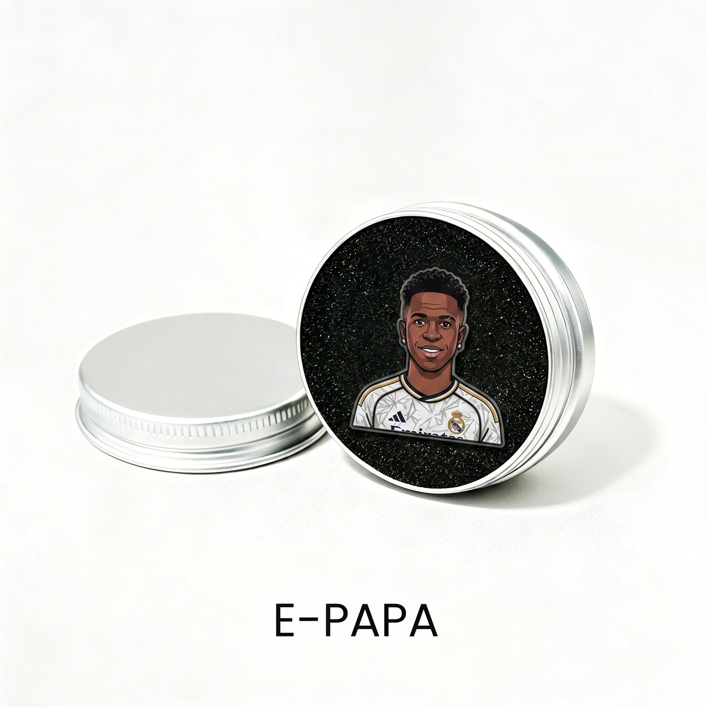 Vinícius Jr. Samba Style Metal Enamel Pin Badge – Limited Edition