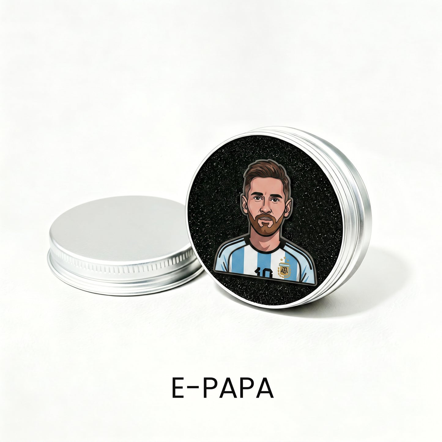 Lionel Messi Magic Metal Enamel Pin Badge – Limited Collector Edition