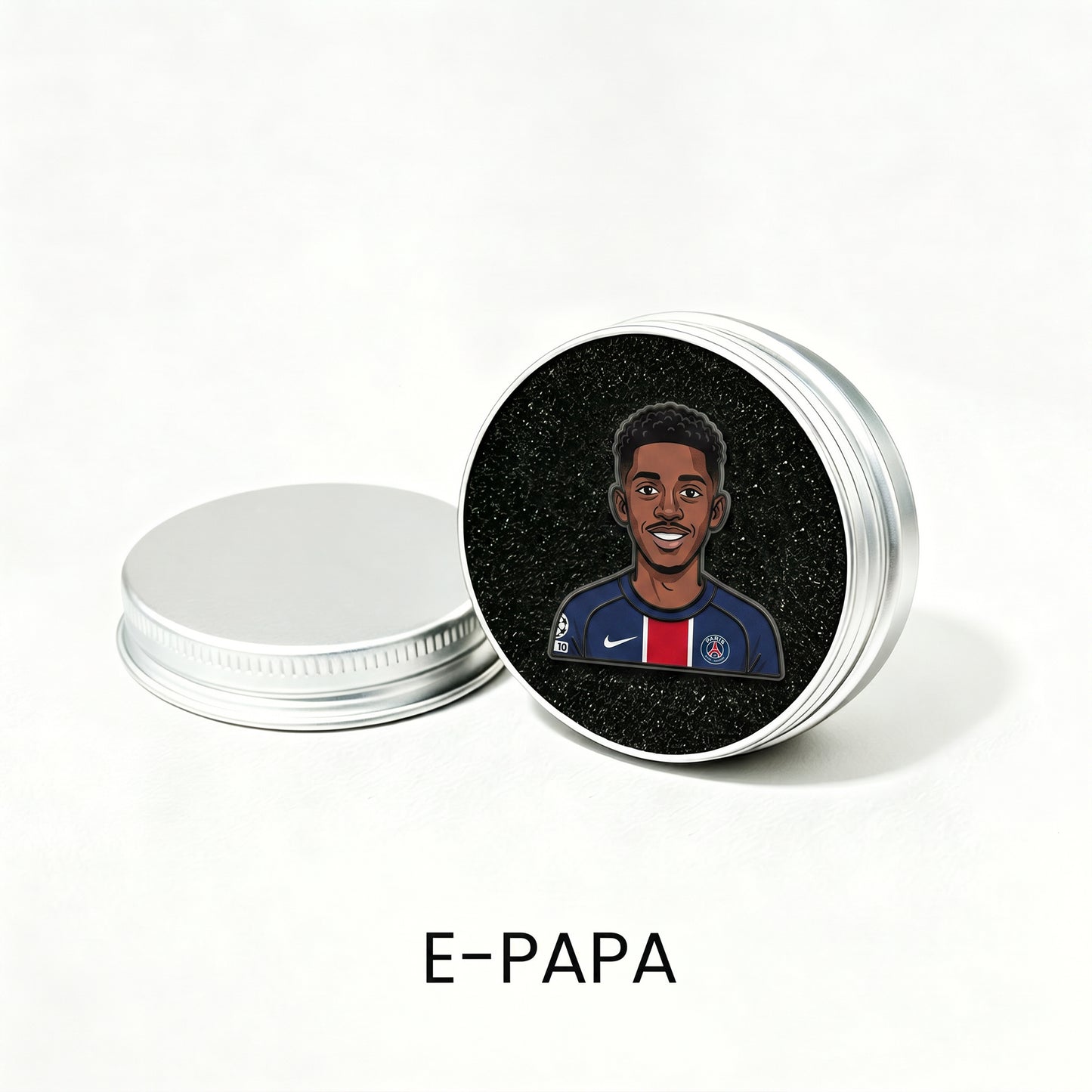 Ousmane Dembélé Speed Master Metal Enamel Pin Badge – Limited Edition