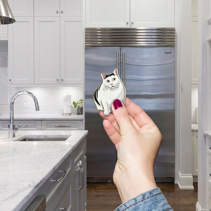 Confused Cat Meme Magnetic Fridge Magnet