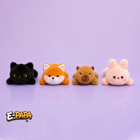 Magnetic Car Plush – Cute Animal Car Accessory