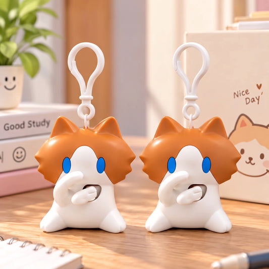 Hand-Waving Cat Figure – Pull-String & Manual Versions