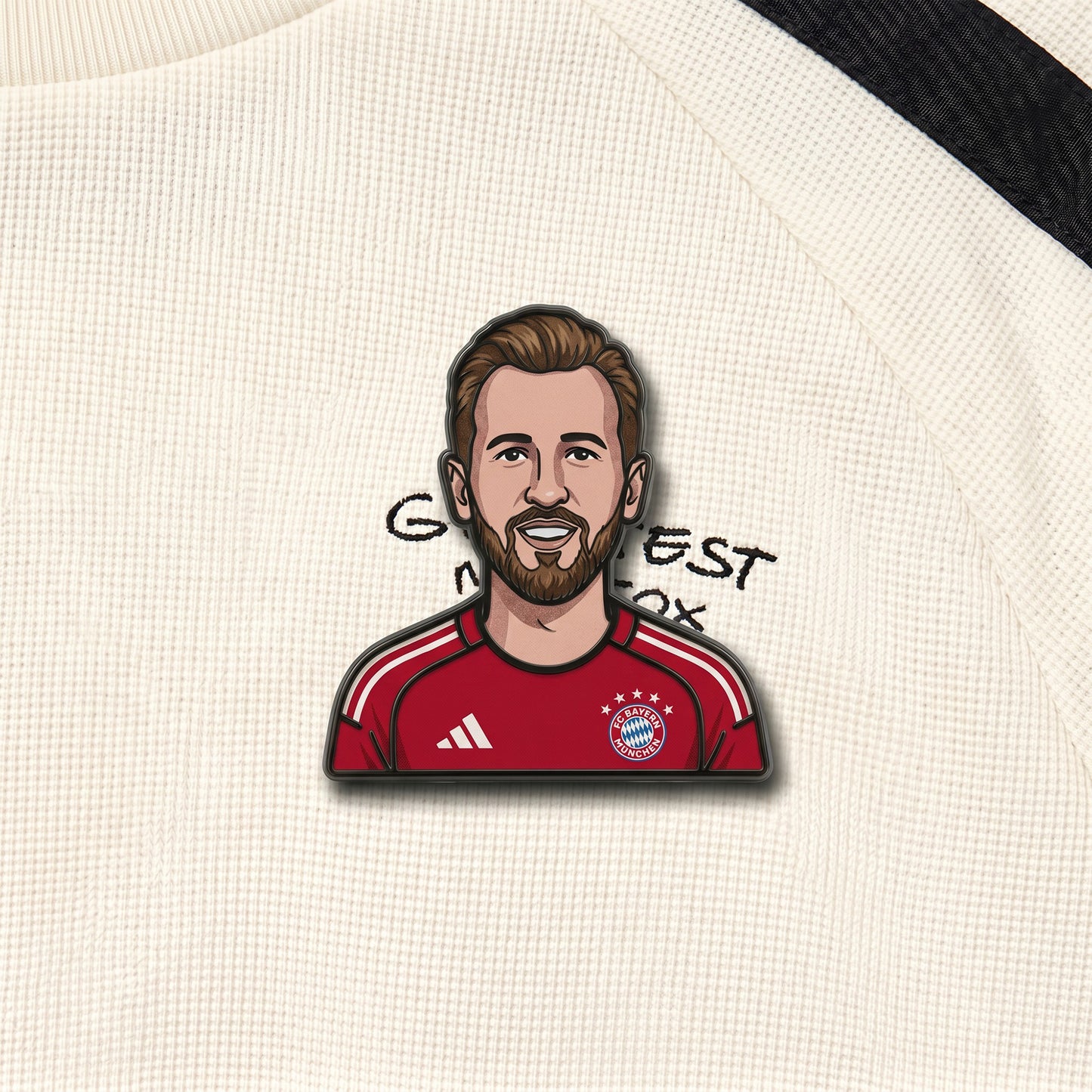 Harry Kane Goal Machine Metal Enamel Pin Badge – Limited Edition