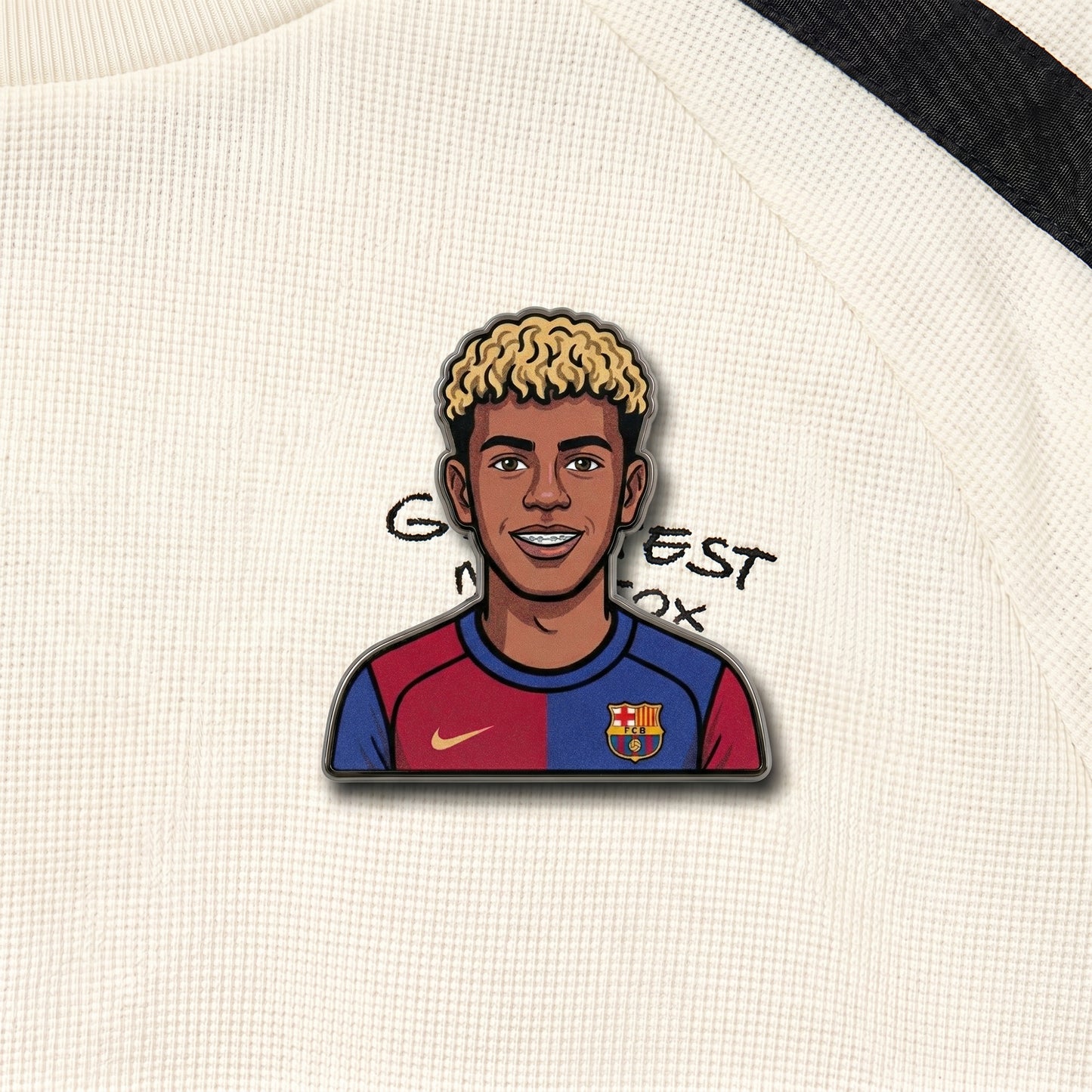 Lamine Yamal Future Legend Metal Enamel Pin Badge – Limited Edition
