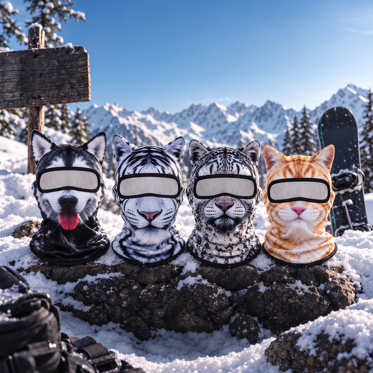 Funny Arctic Animal Masks