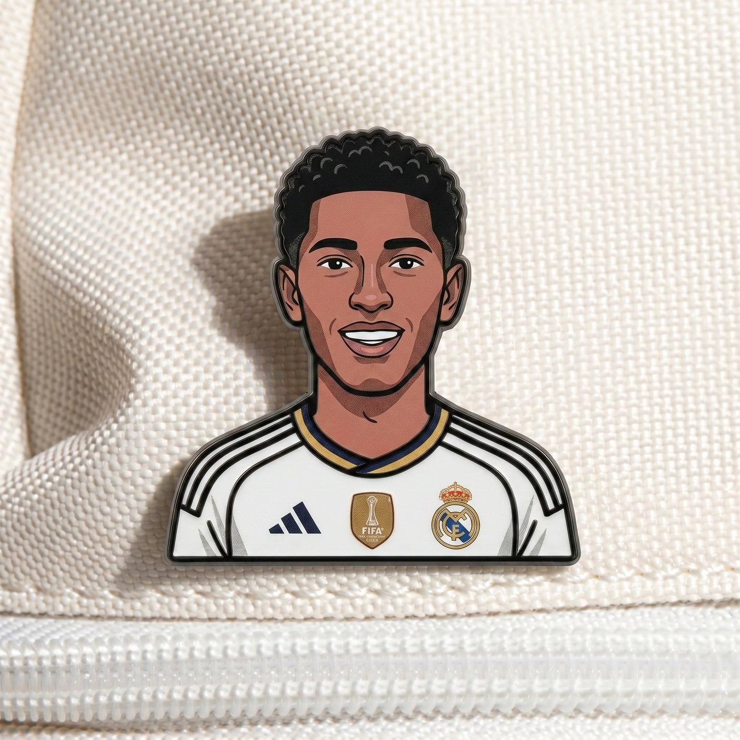 Jude Bellingham Rising Star Metal Enamel Pin Badge – Limited Edition