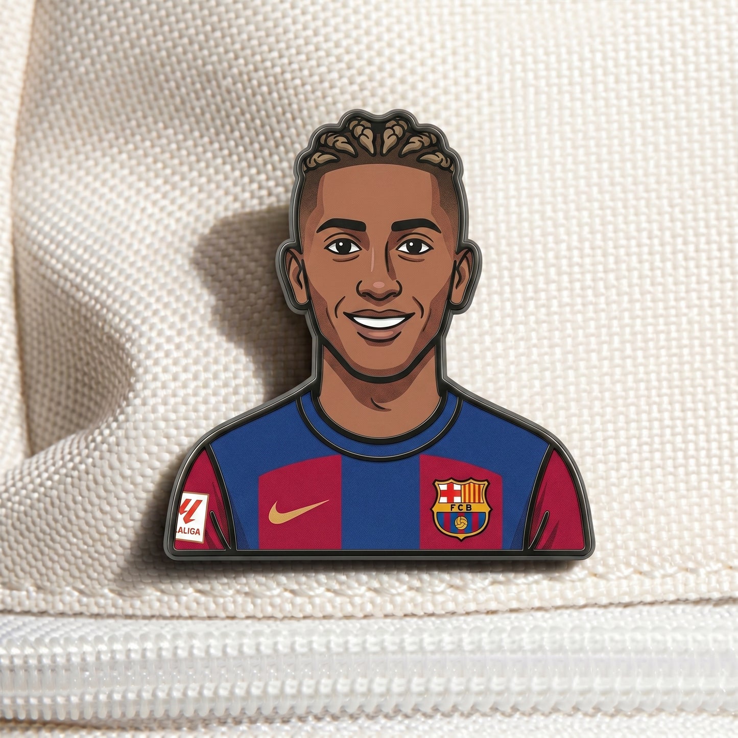 Raphinha Brazilian Passion Metal Enamel Pin Badge – Limited Edition
