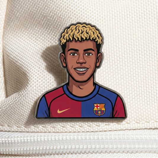 Lamine Yamal Future Legend Metal Enamel Pin Badge – Limited Edition