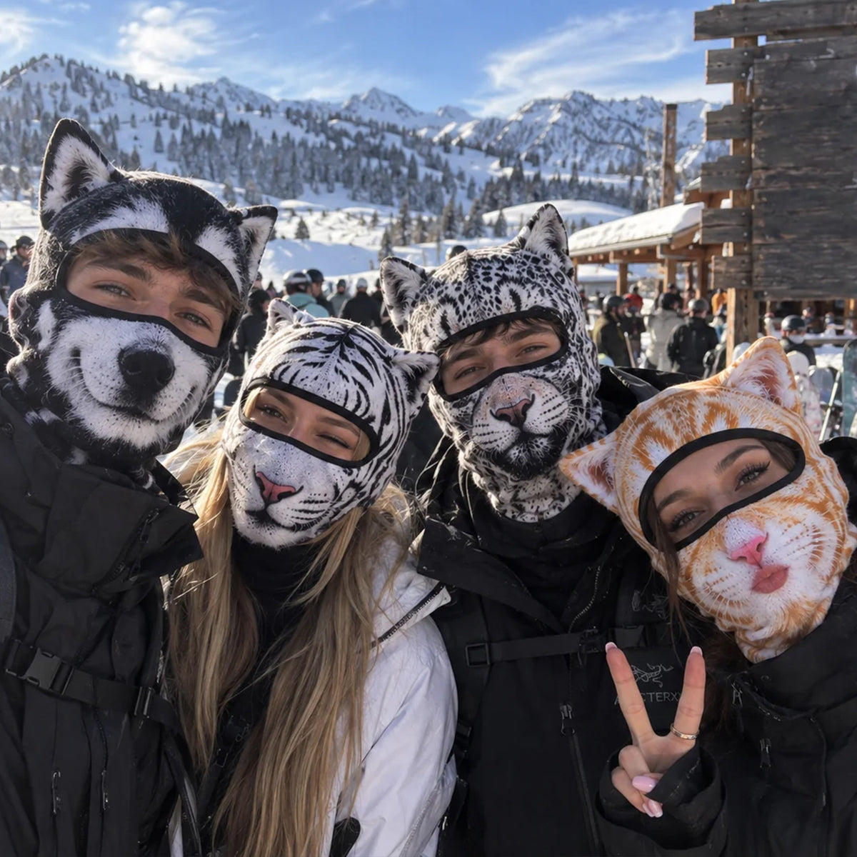 Funny Arctic Animal Masks