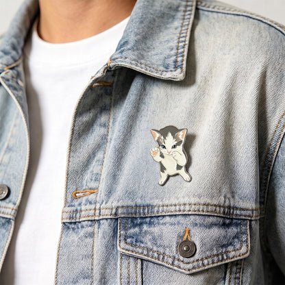 Scuba Dance Cat Enamel Pin
