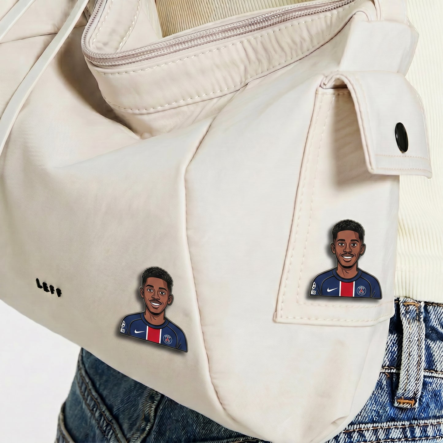 Ousmane Dembélé Speed Master Metal Enamel Pin Badge – Limited Edition