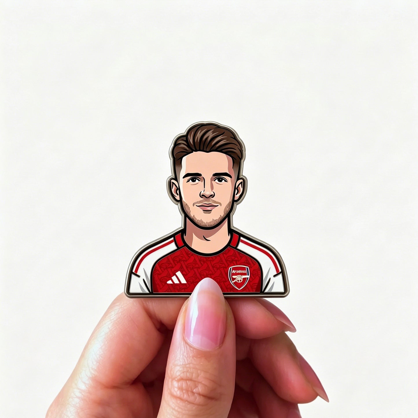 Declan Rice Midfield Warrior Metal Enamel Pin Badge – Limited Edition