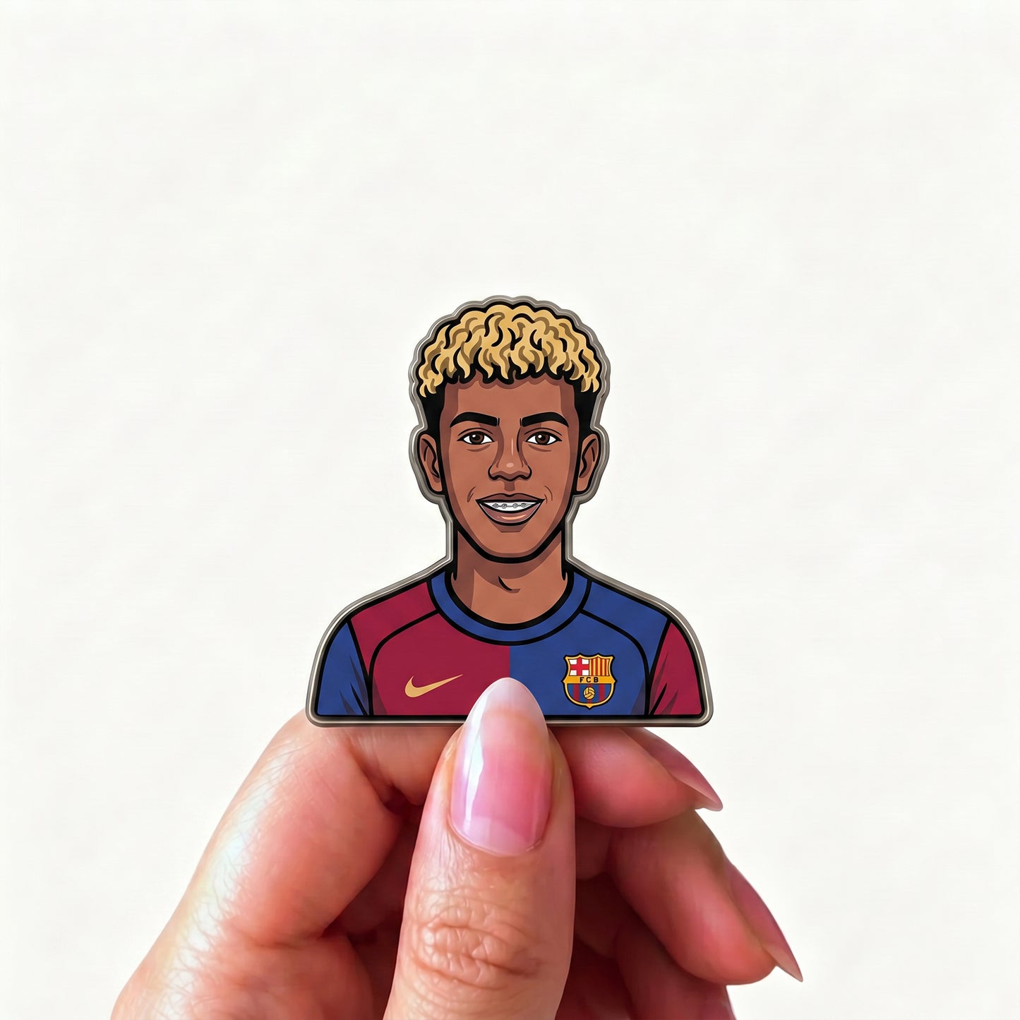 Lamine Yamal Future Legend Metal Enamel Pin Badge – Limited Edition