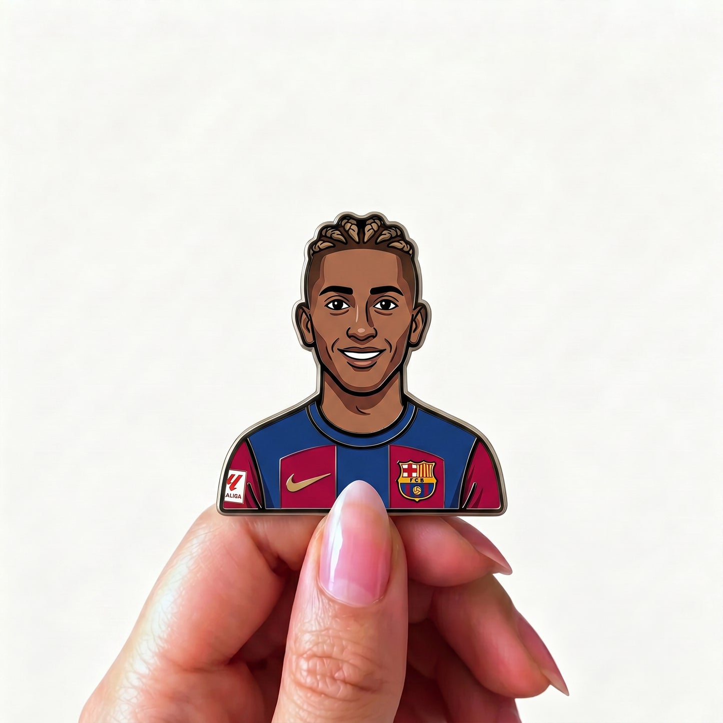 Raphinha Brazilian Passion Metal Enamel Pin Badge – Limited Edition