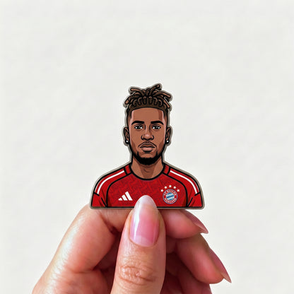 Michael Olise Rising Talent Metal Enamel Pin Badge – Limited Edition