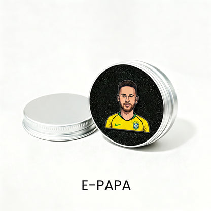 Neymar Jr. Brazilian Flair Metal Enamel Pin Badge – Limited Edition