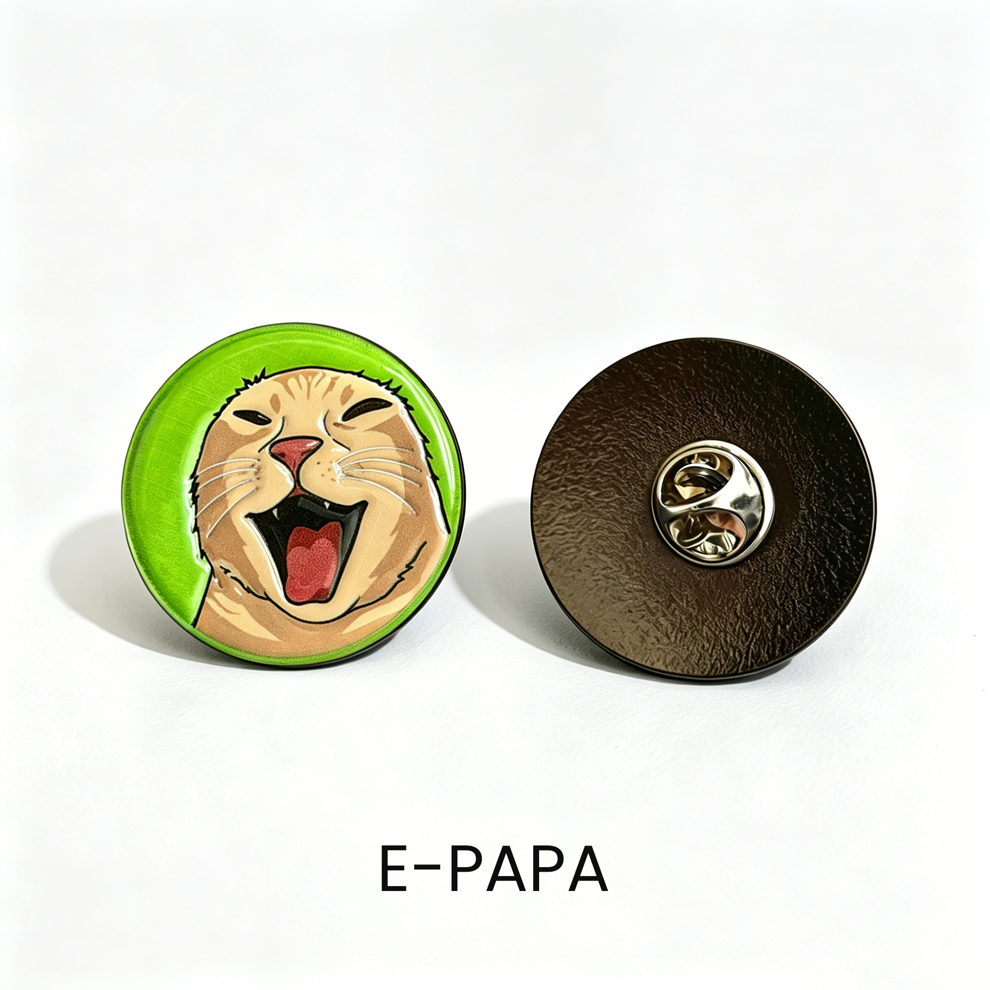 Funny Cat Badge