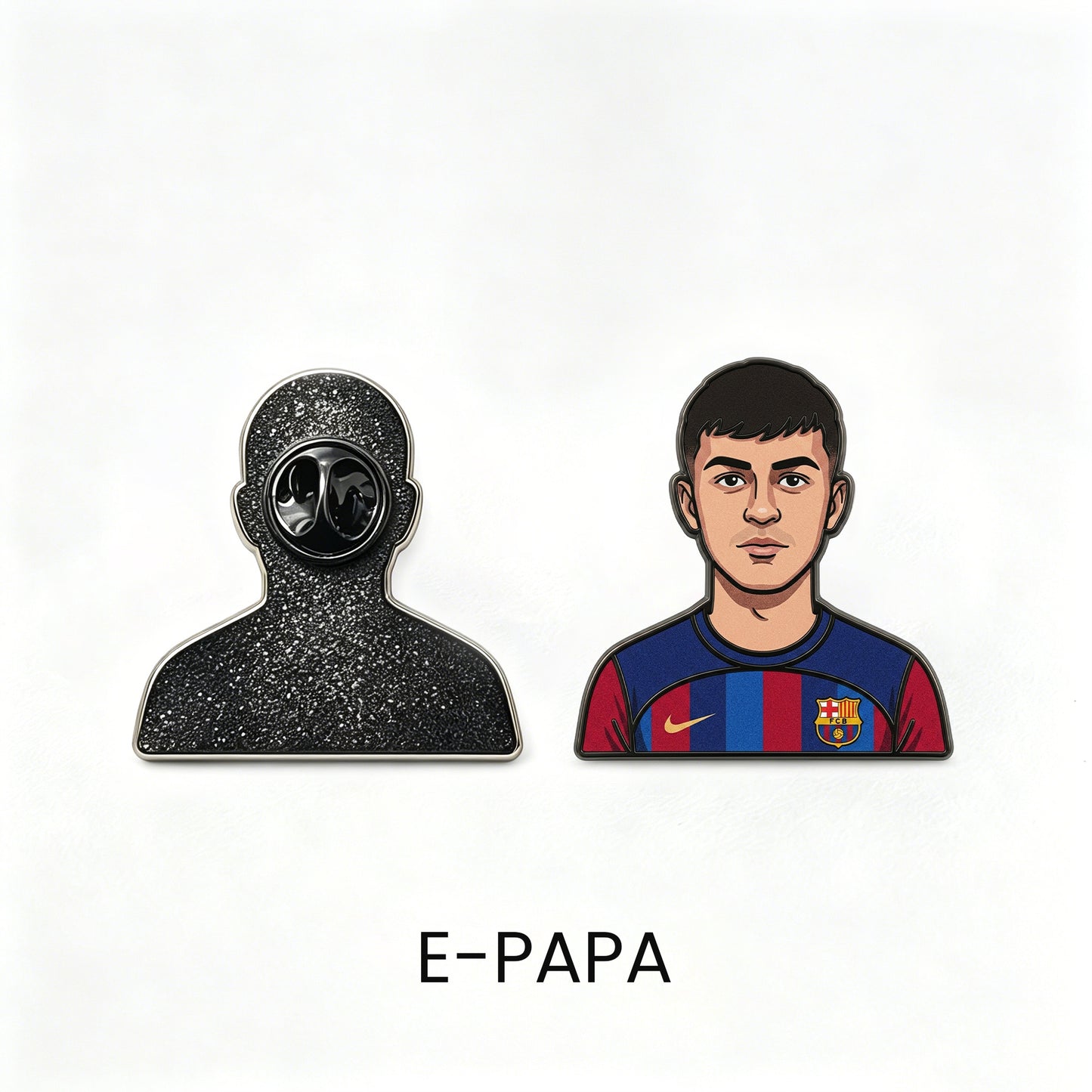 Pedri Football Genius Metal Enamel Pin Badge – Limited Edition