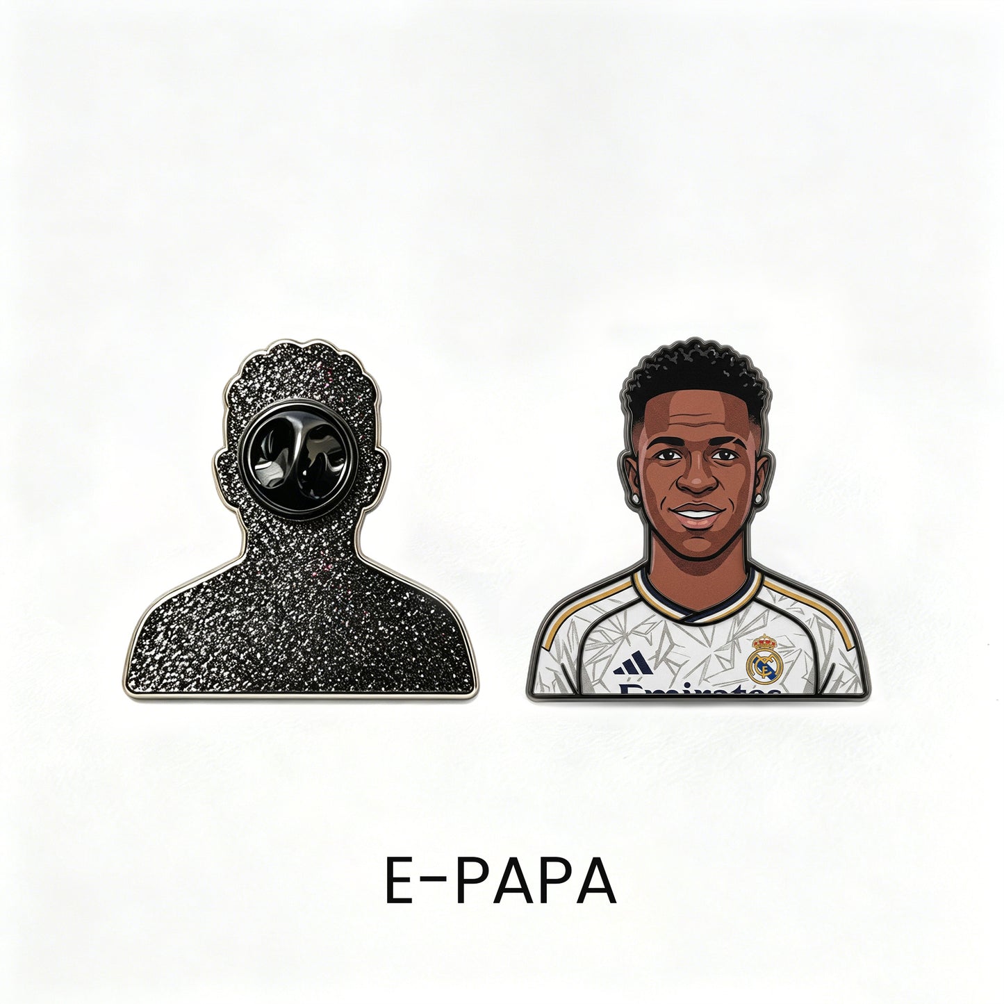 Vinícius Jr. Samba Style Metal Enamel Pin Badge – Limited Edition