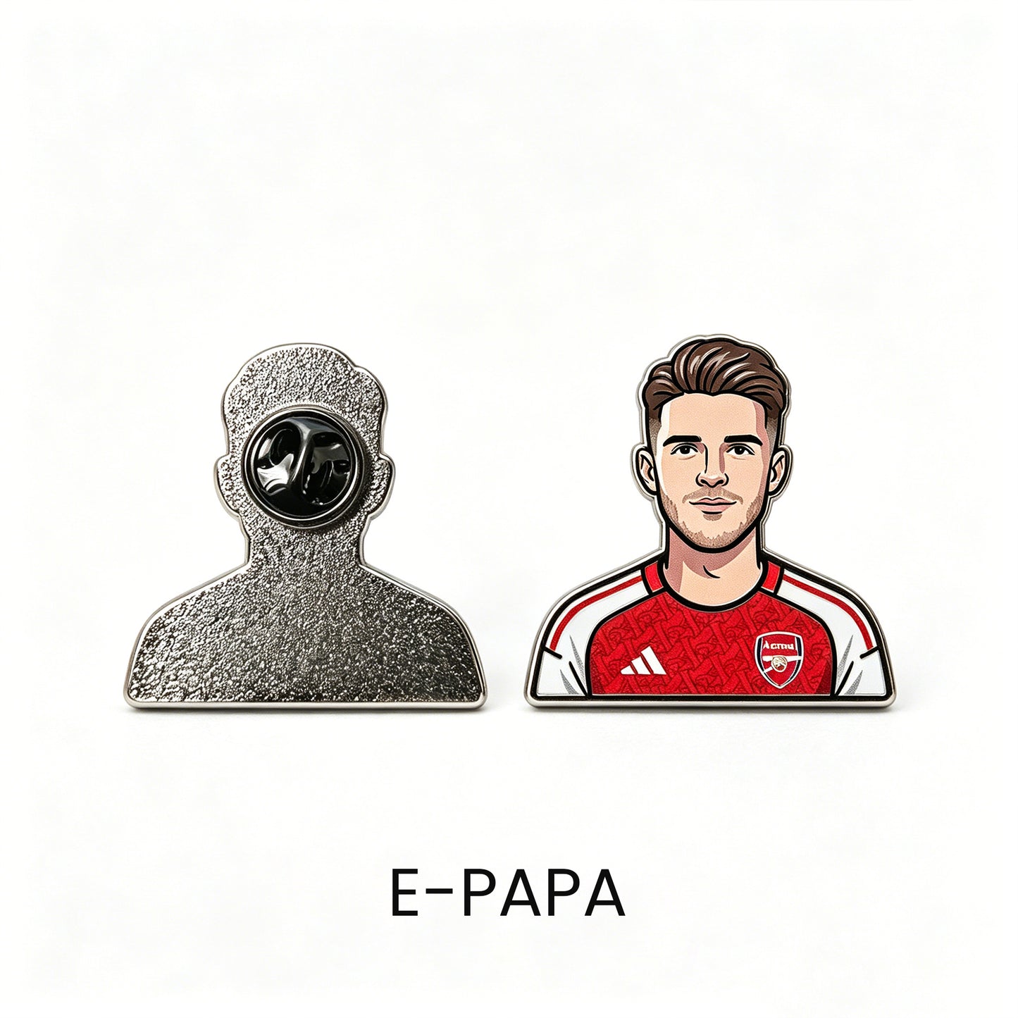 Declan Rice Midfield Warrior Metal Enamel Pin Badge – Limited Edition