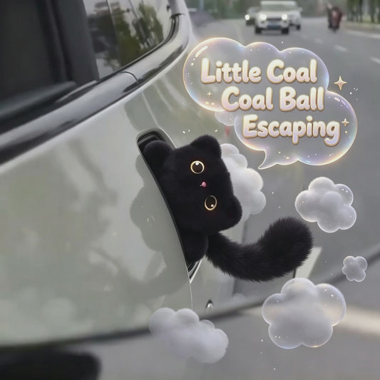 Magnetic Car Plush – Cute Animal Car Accessory